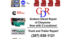 Desktop Screenshot of grabersdieselrepair.com